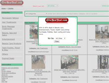 Tablet Screenshot of givebestdeal.com